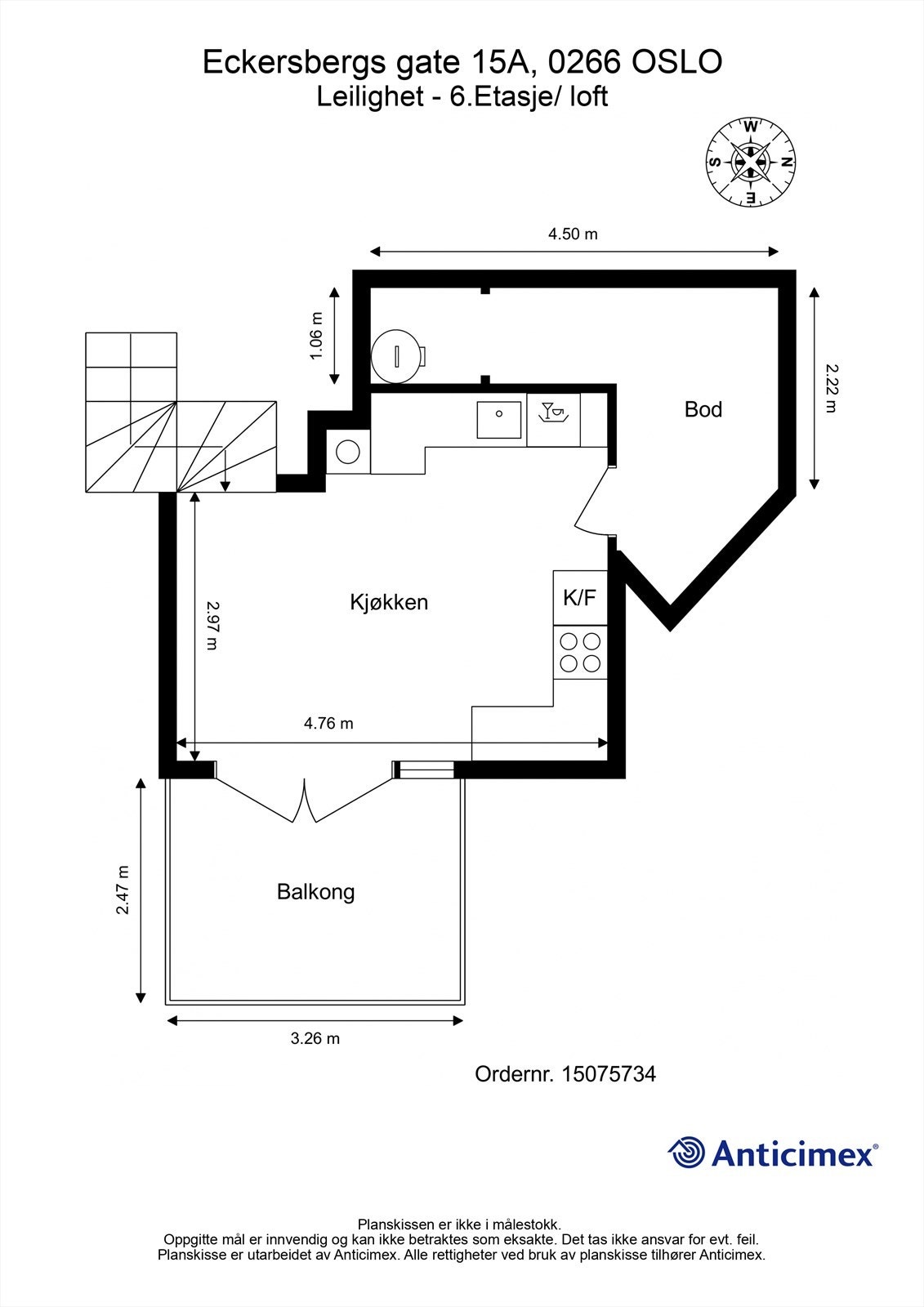 Plantegning - 6.Etasje Galleribilde