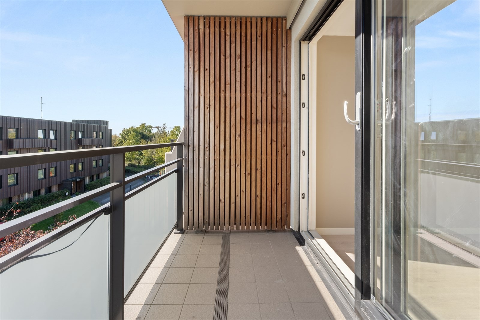 Balkong fra soverom. Galleribilde