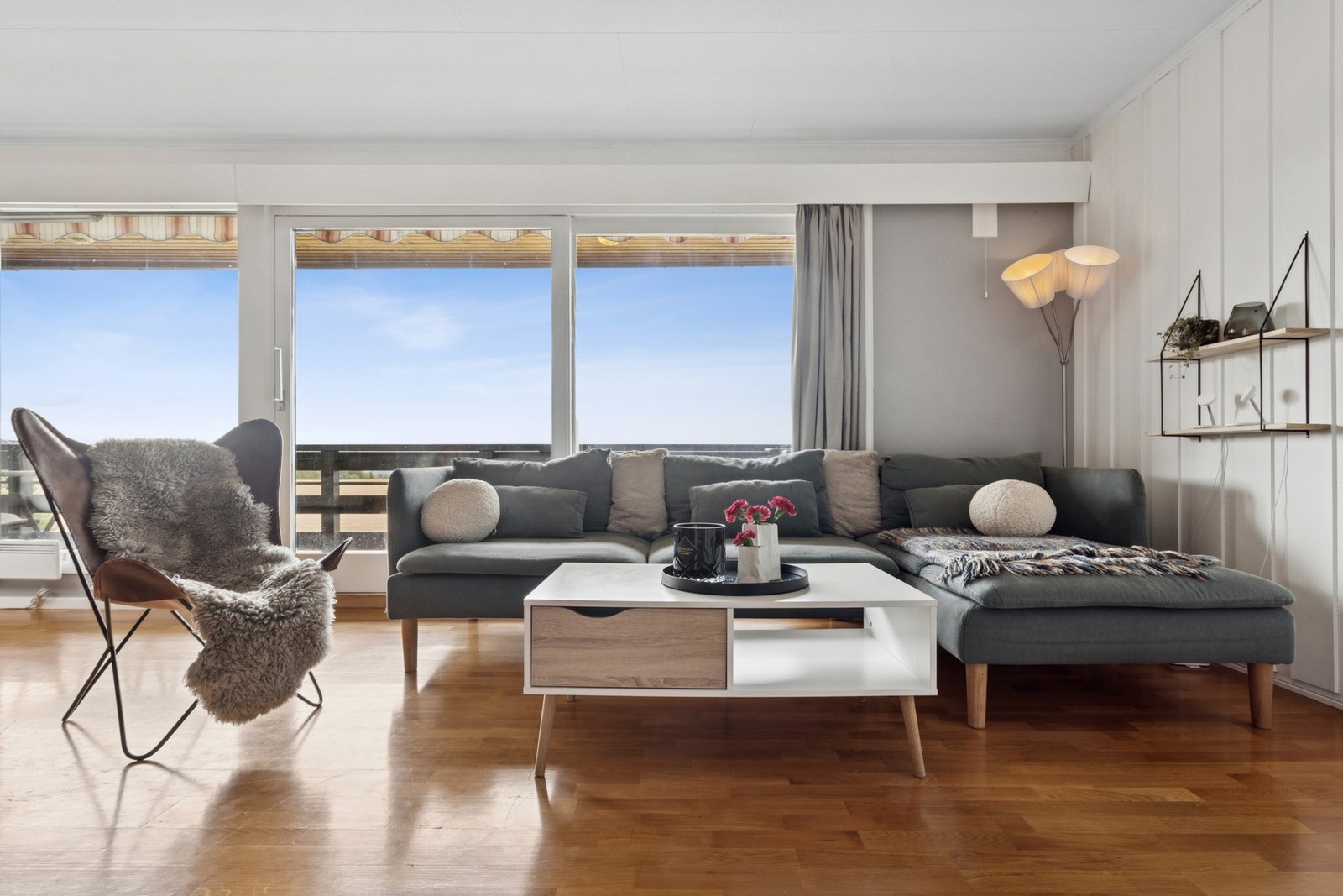 Innred stuen etter ønske og behov. Galleribilde