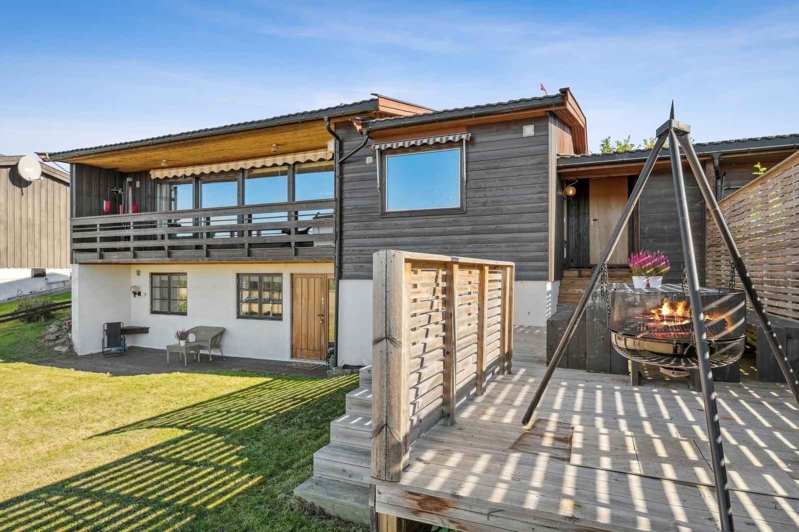 Fine, skjermede uteplasser. Galleribilde