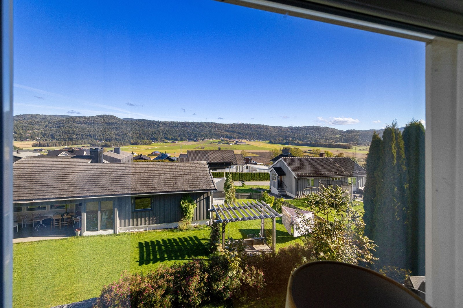 Utsikt fra soverom 3 Galleribilde