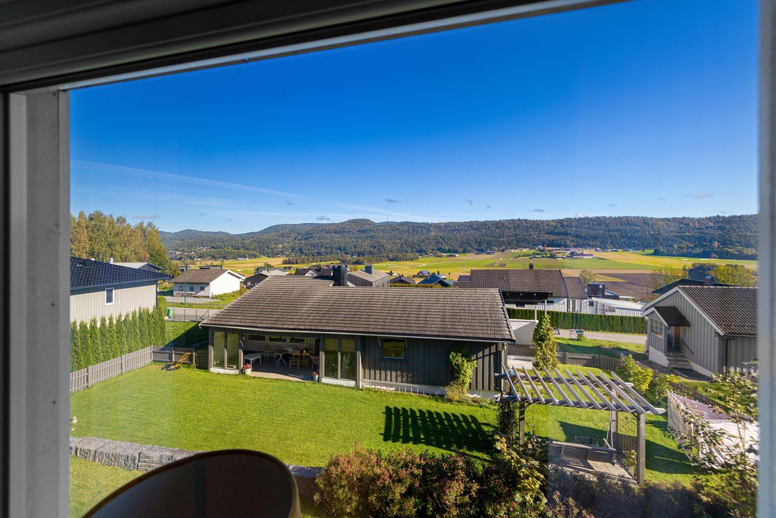 Utsikt fra soverom 3 Galleribilde