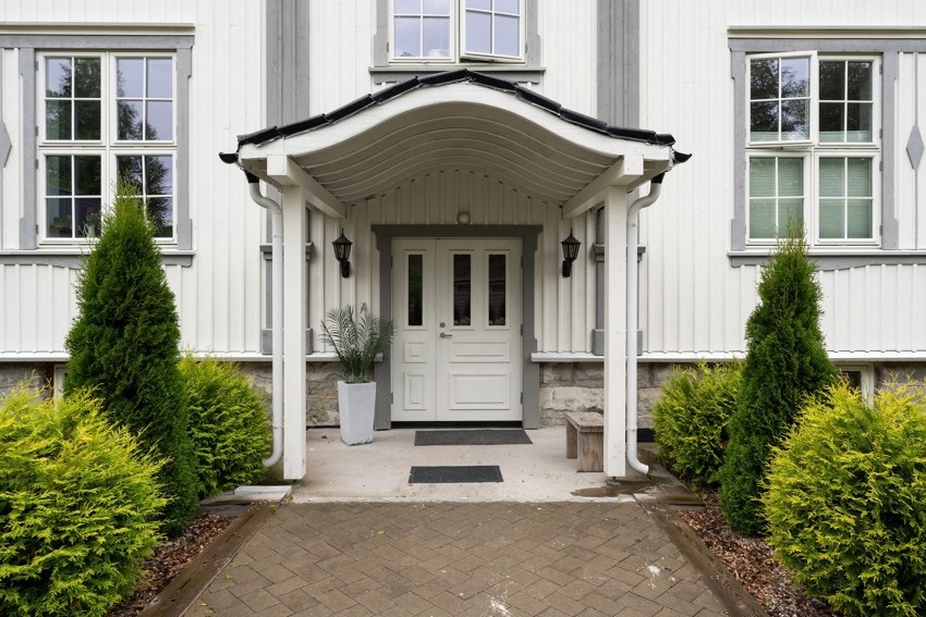 Flott inngang til sameiet. Galleribilde