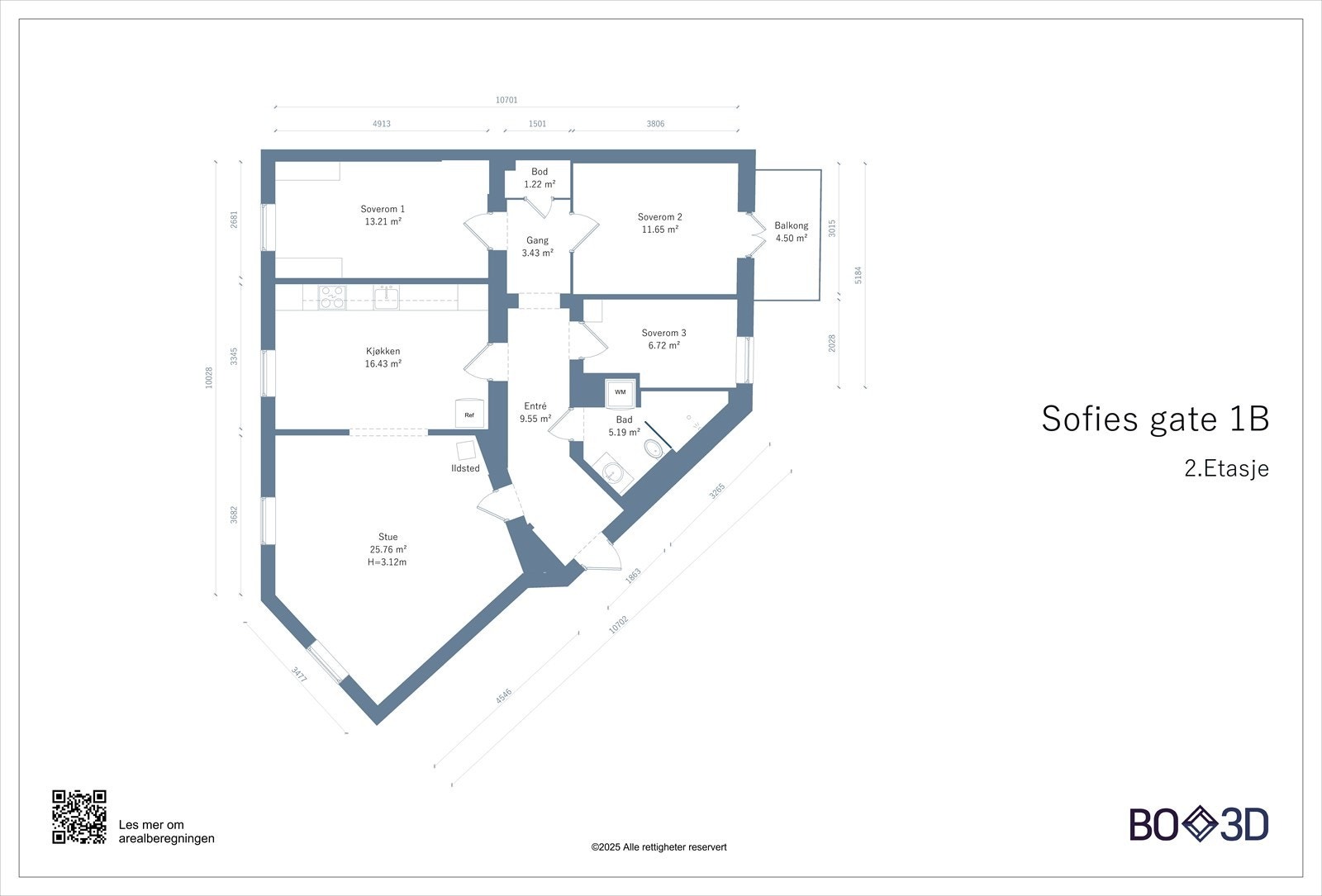 Plantegning. Galleribilde