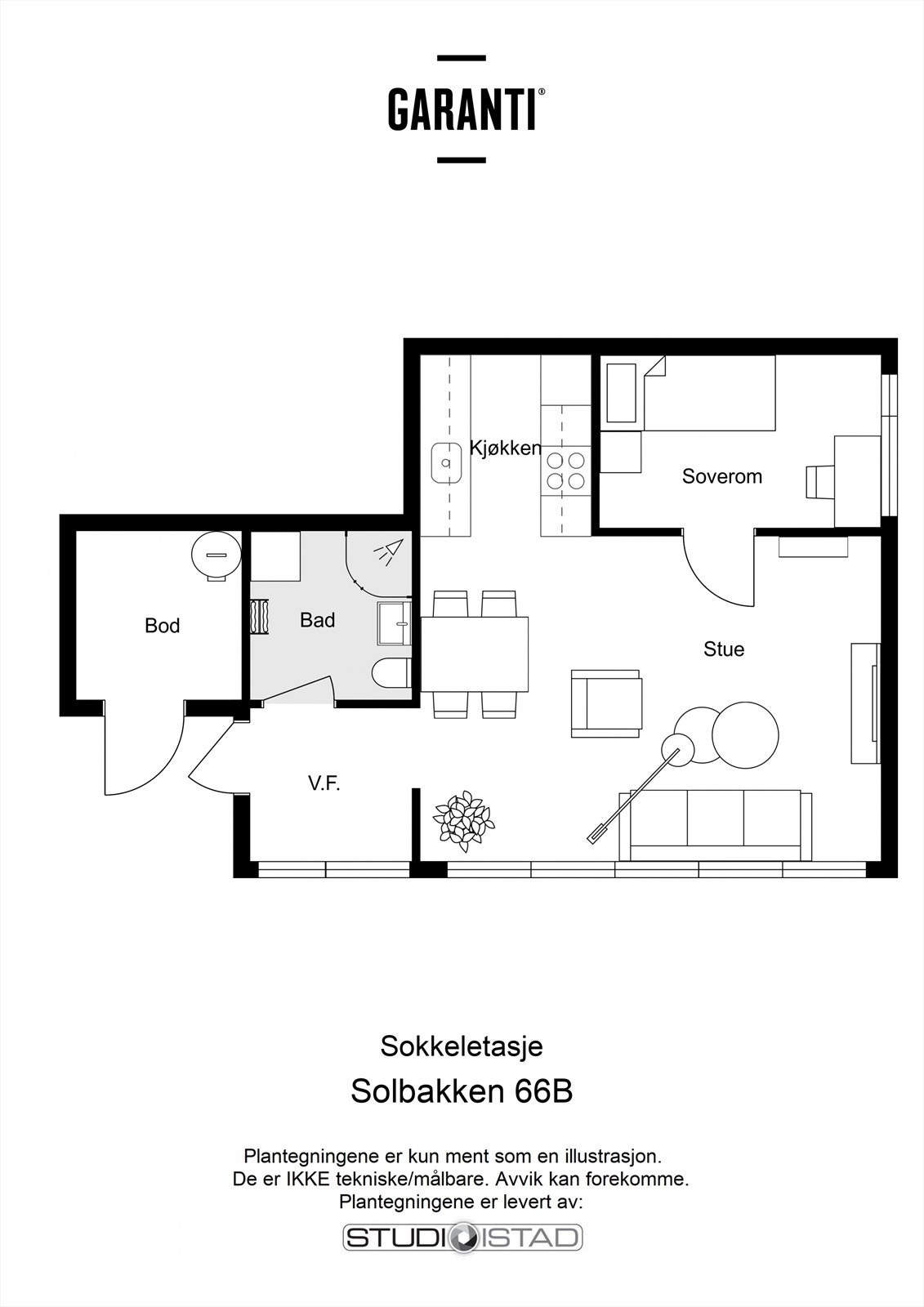 Plantegning. Galleribilde