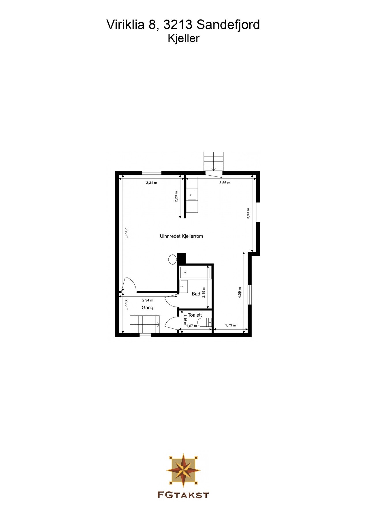 Kjelleretasje Galleribilde