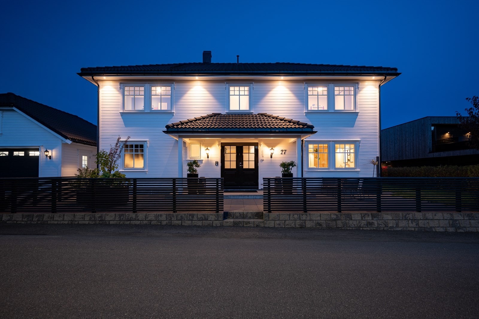 Herskapelig inngangsparti Galleribilde