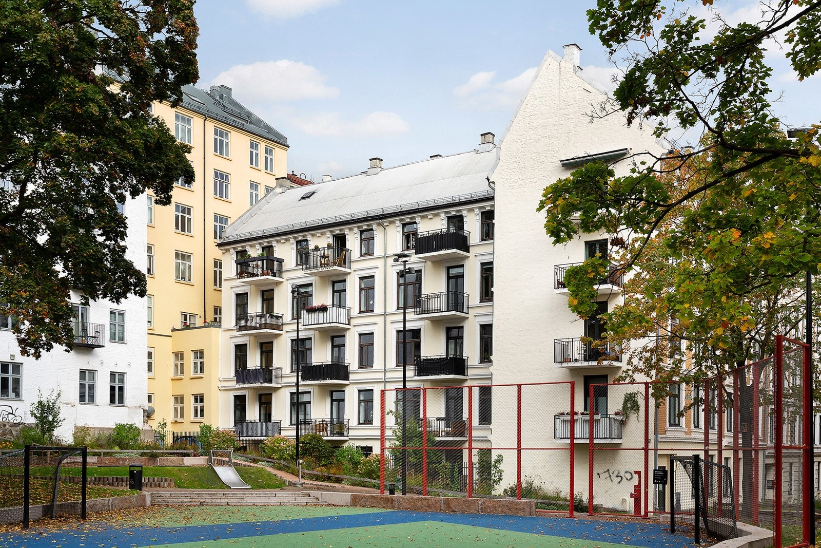 Fasaden er en av flere klassiske arkitekturperler i byen. Galleribilde