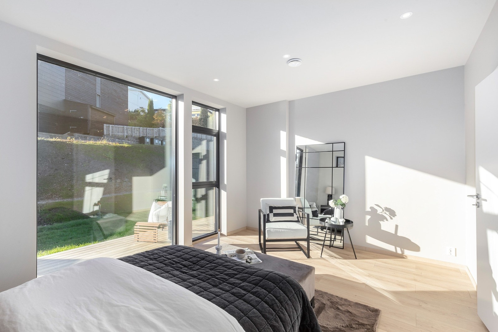 Hovedsoverommet er hele 17 kvm. Galleribilde