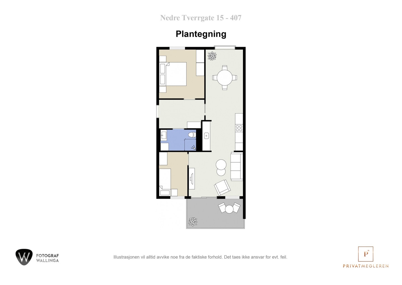 Planløsning. Galleribilde