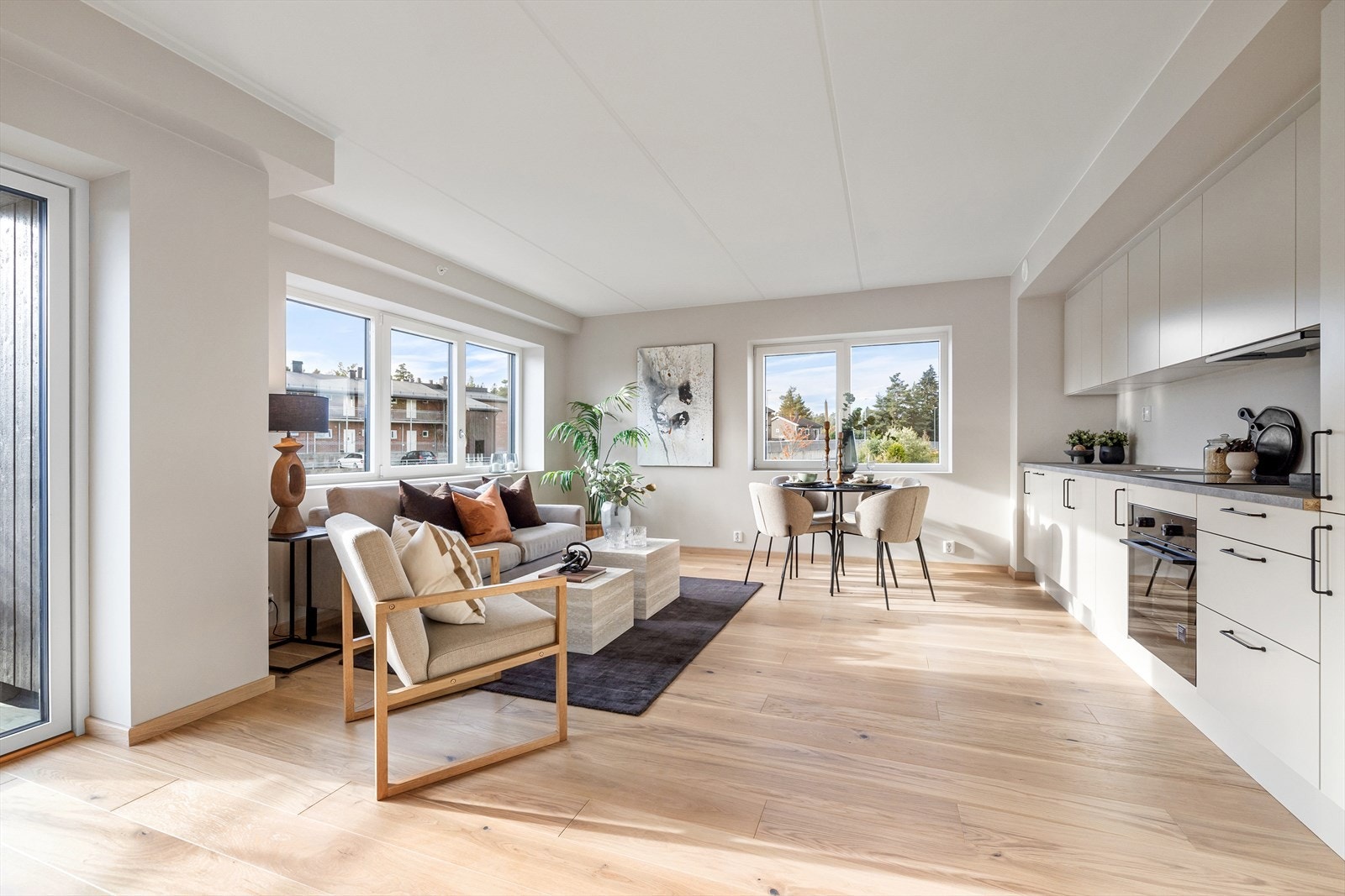 Velkommen til Korshagen 5 - strøken 3-roms hjørneleilighet! Galleribilde