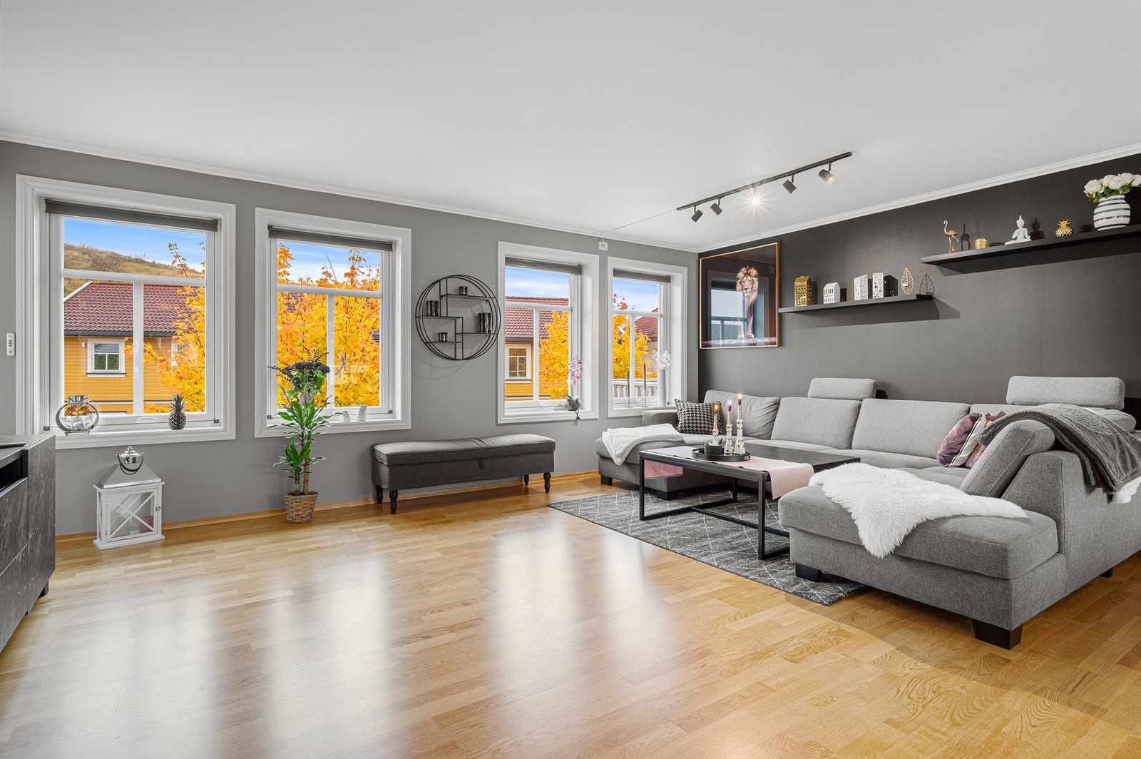 En lekker leilighet beliggende på Okstad Hageby. Galleribilde