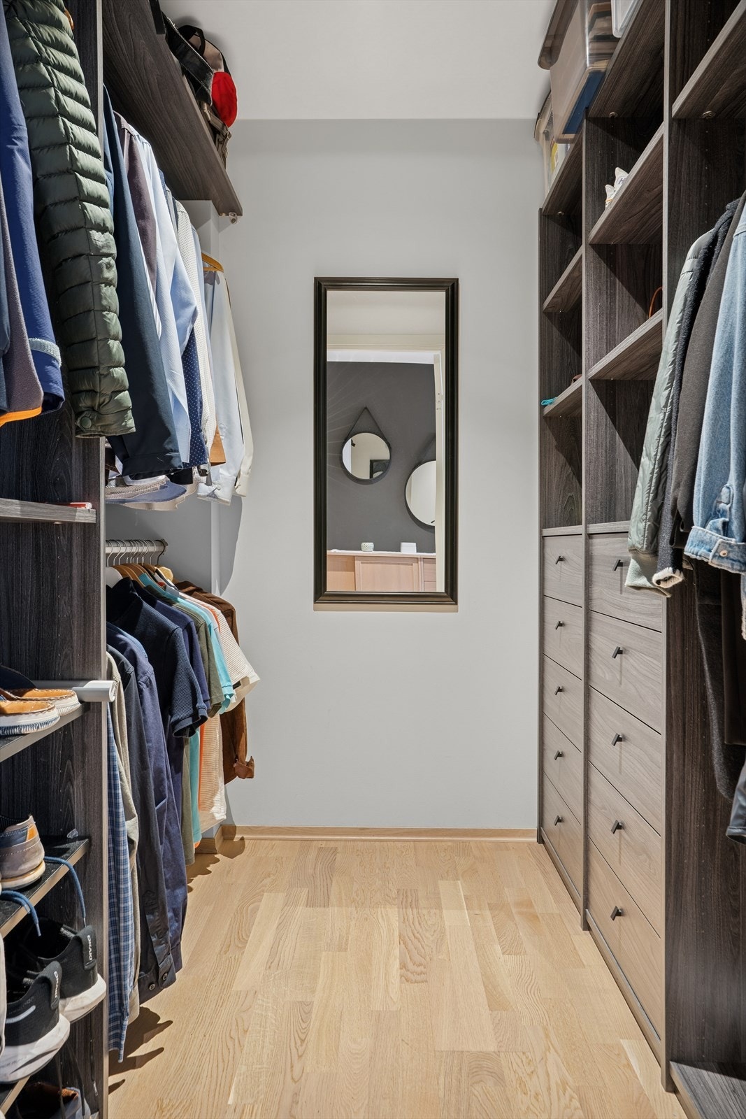 Garderoberom. Galleribilde