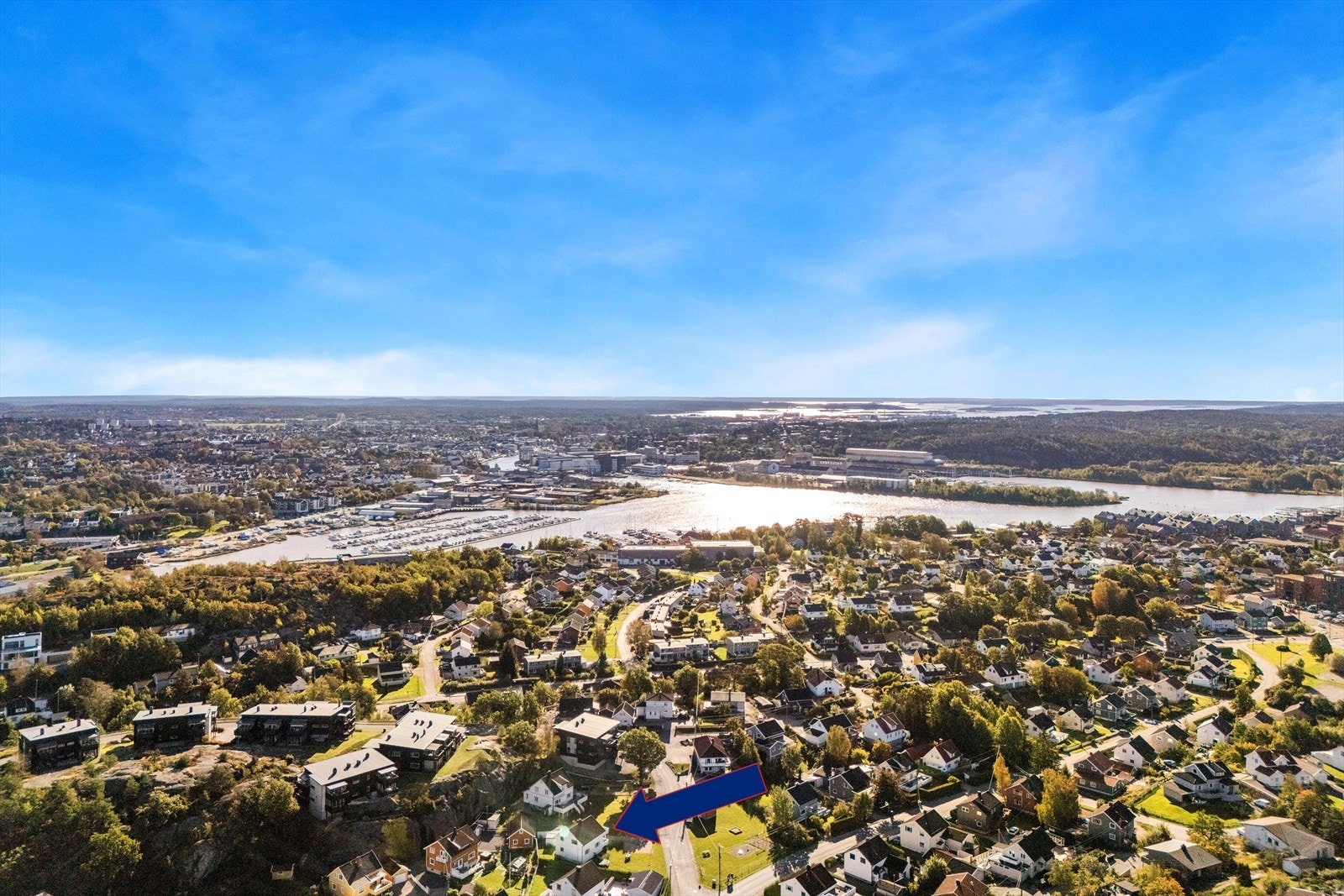 Leiligheten ligger sentralt til på Gressvik, med kort vei videre til Fredrikstad sentrum Galleribilde