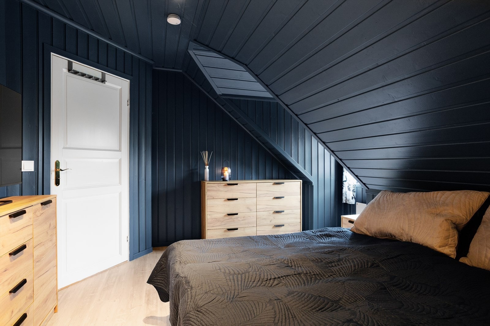 Hovedsoverommet er svært romslig. Galleribilde