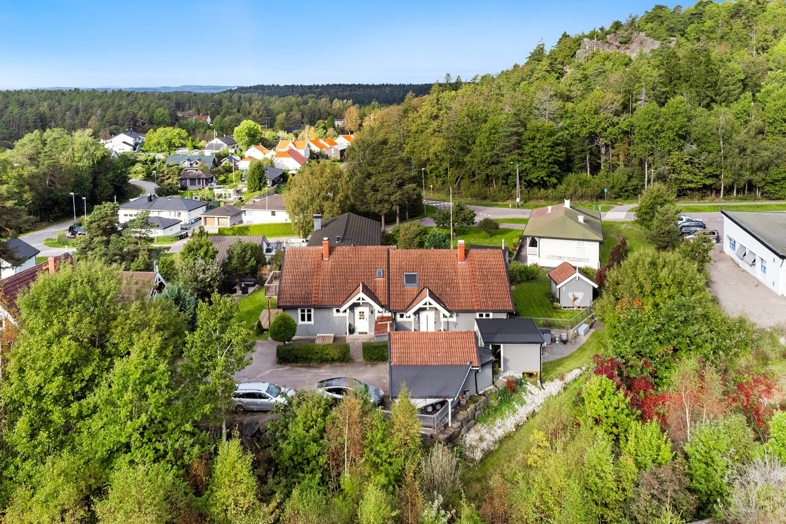 På Torød er det gode aktivitetstilbud hele året med bl.a. anlagt fotballbane, volleyballbane og håndballbane. Galleribilde