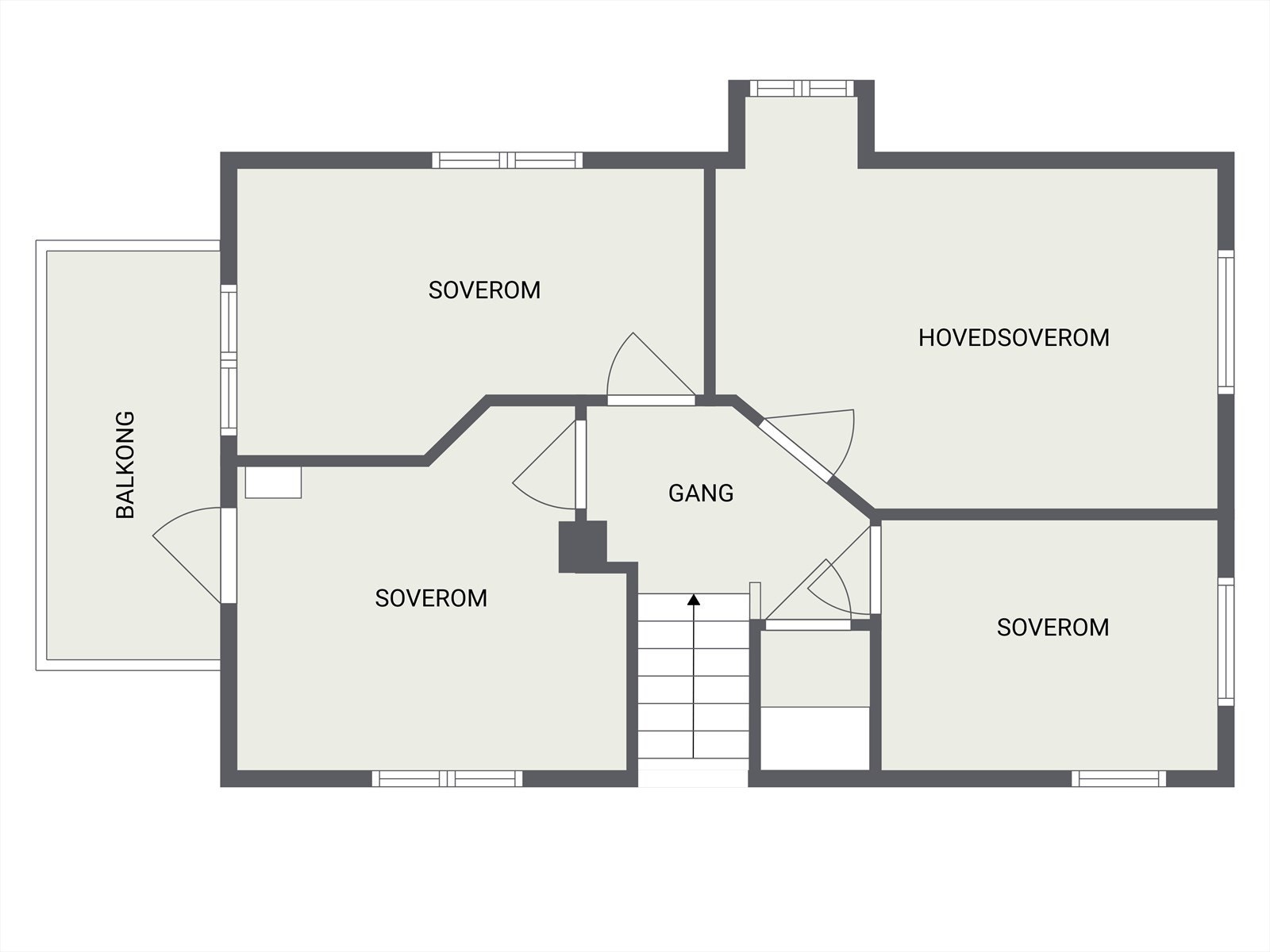 Plantegning - 2. etg. Galleribilde