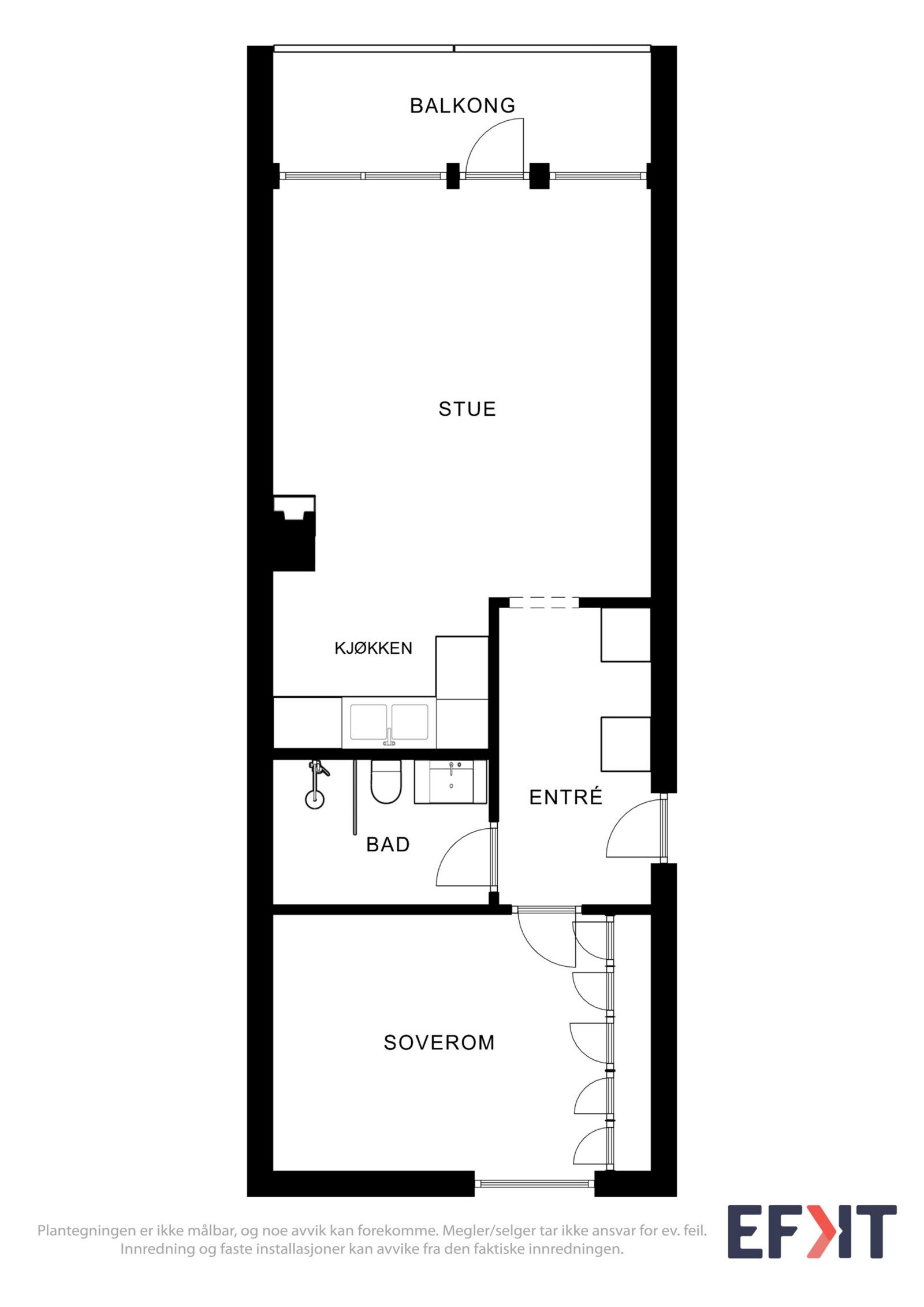2dplan og 1 Galleribilde