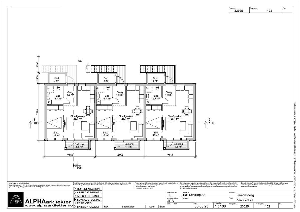 Plan 2. etg Galleribilde