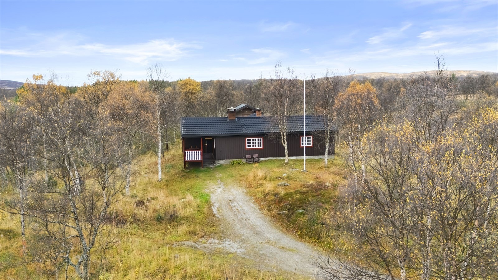 Dronebilde. Galleribilde