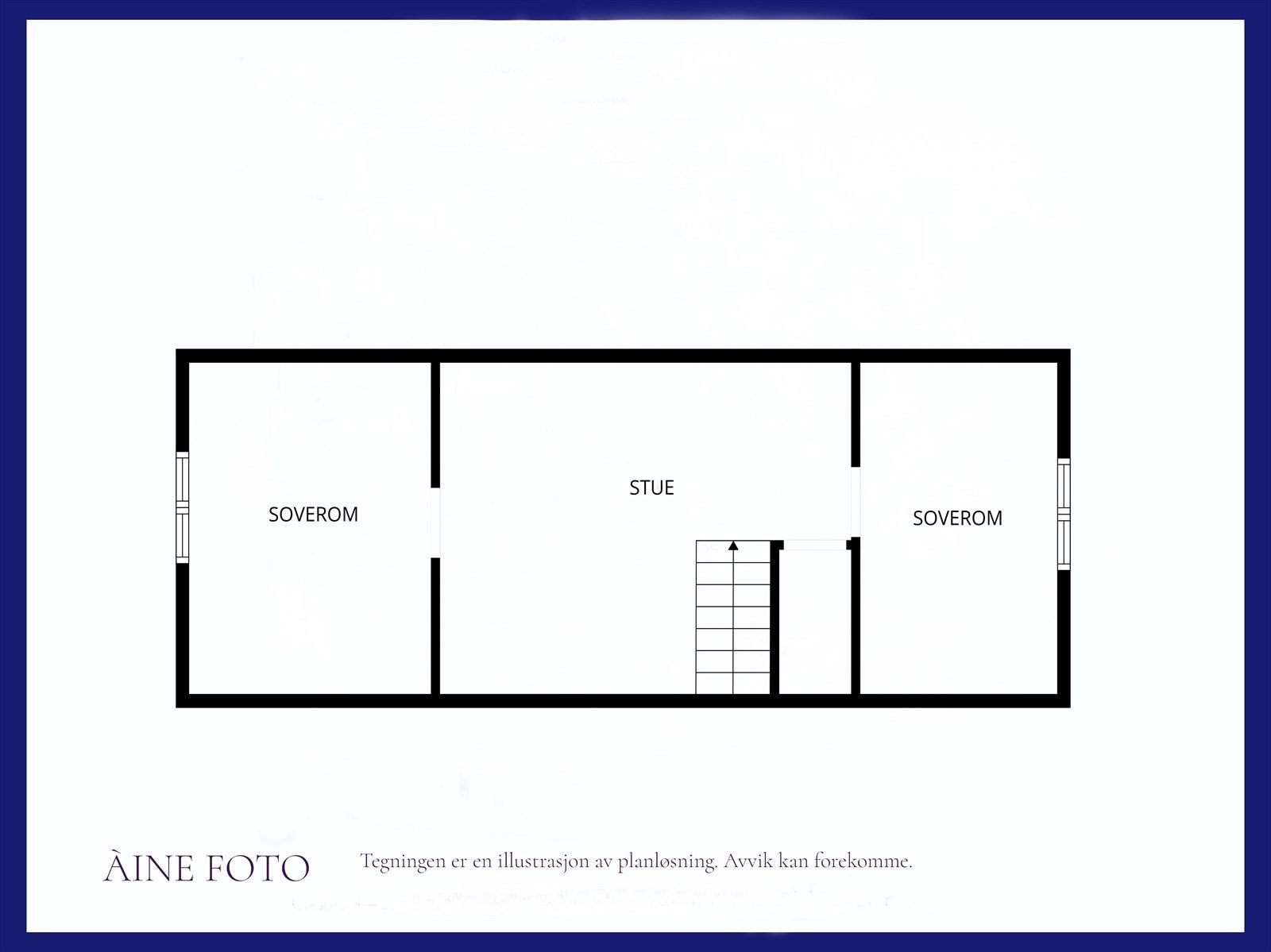 Plantegning loft Galleribilde
