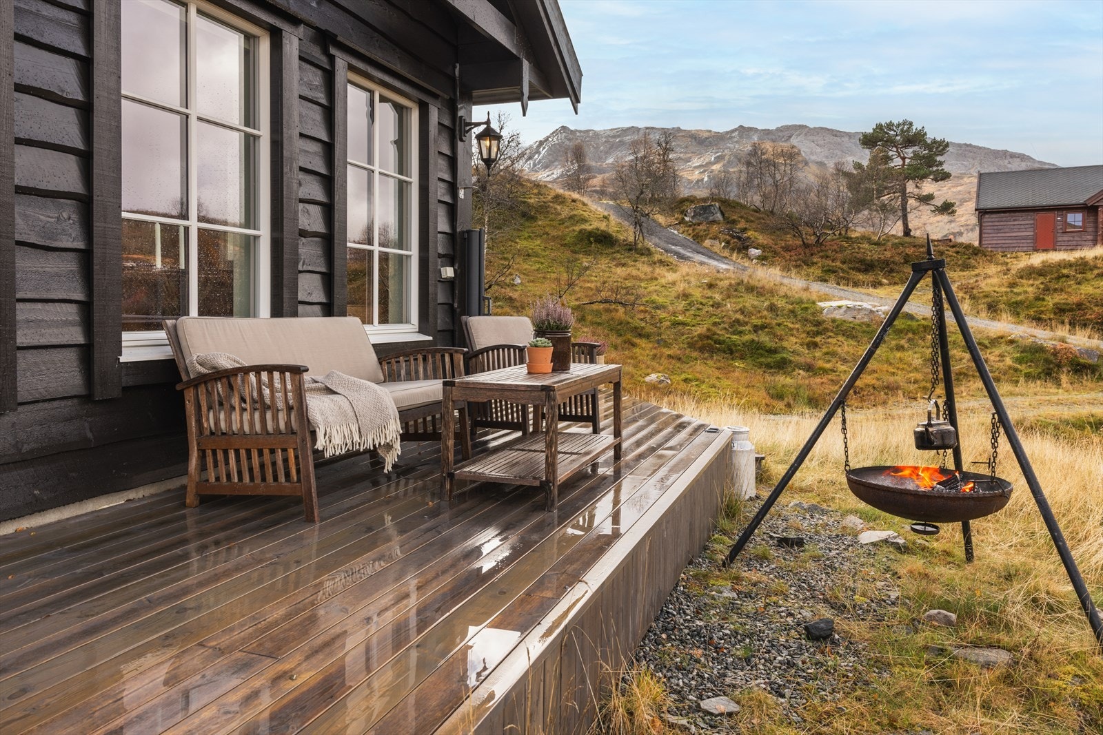 Her kan man nyte fine dager Galleribilde