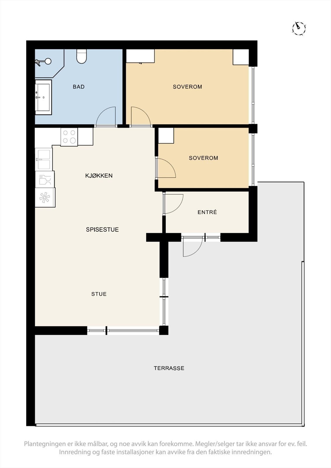 Plantegning. Galleribilde