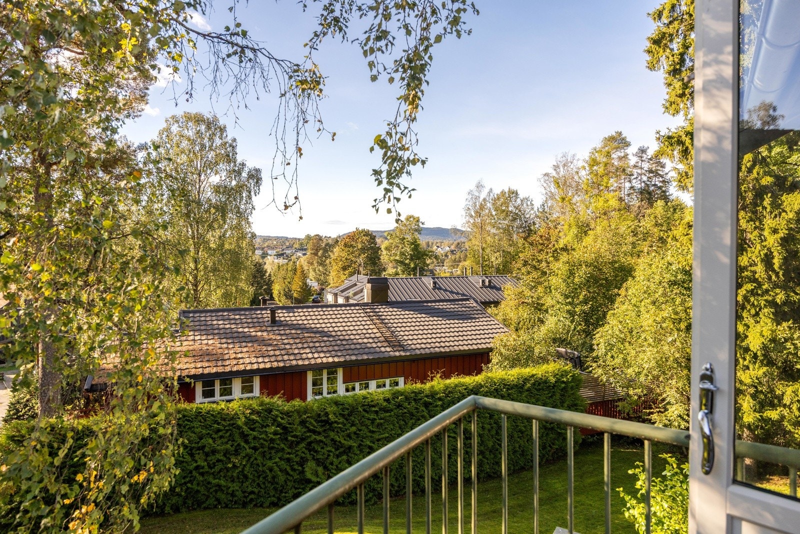 Balkongen måler 3 kvm Galleribilde