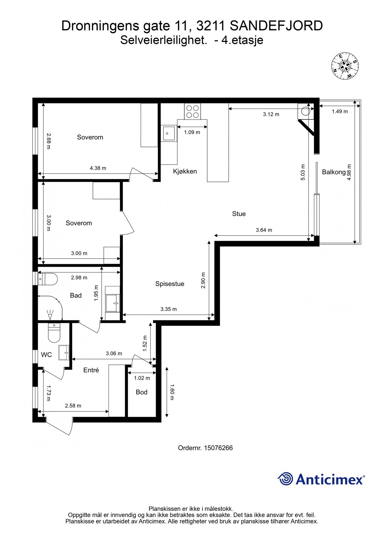 Gjør deg kjent med planløsningen Galleribilde