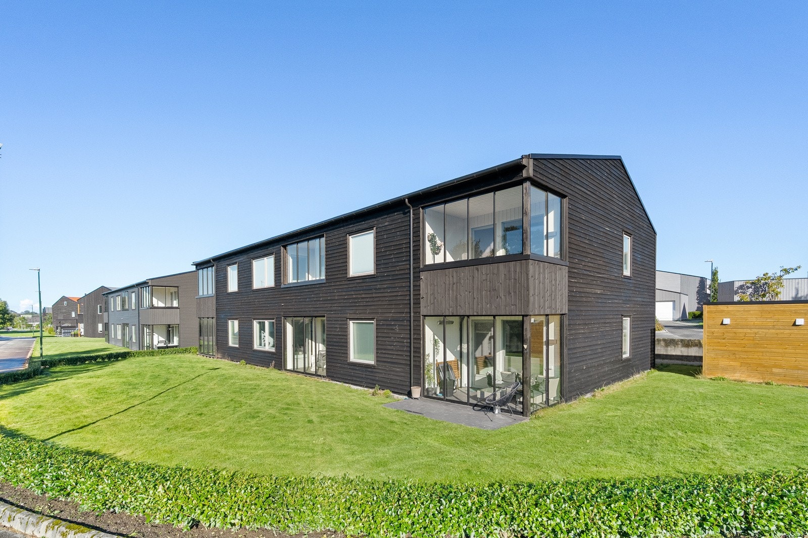 Pent opparbeidede uteområder. Galleribilde