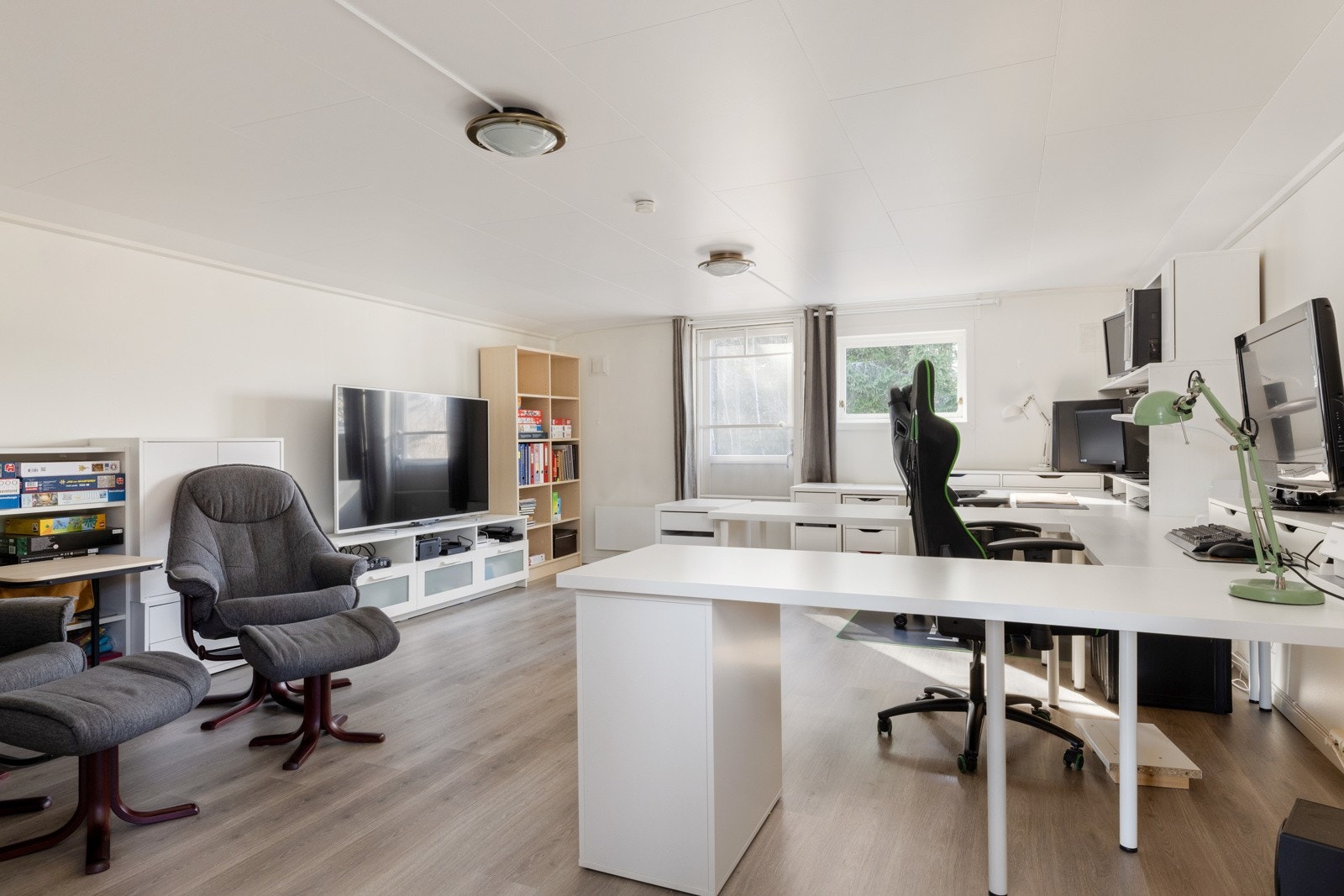 Eget kontor kan passe for deg som har muligheten til å jobbe hjemmefra. Galleribilde