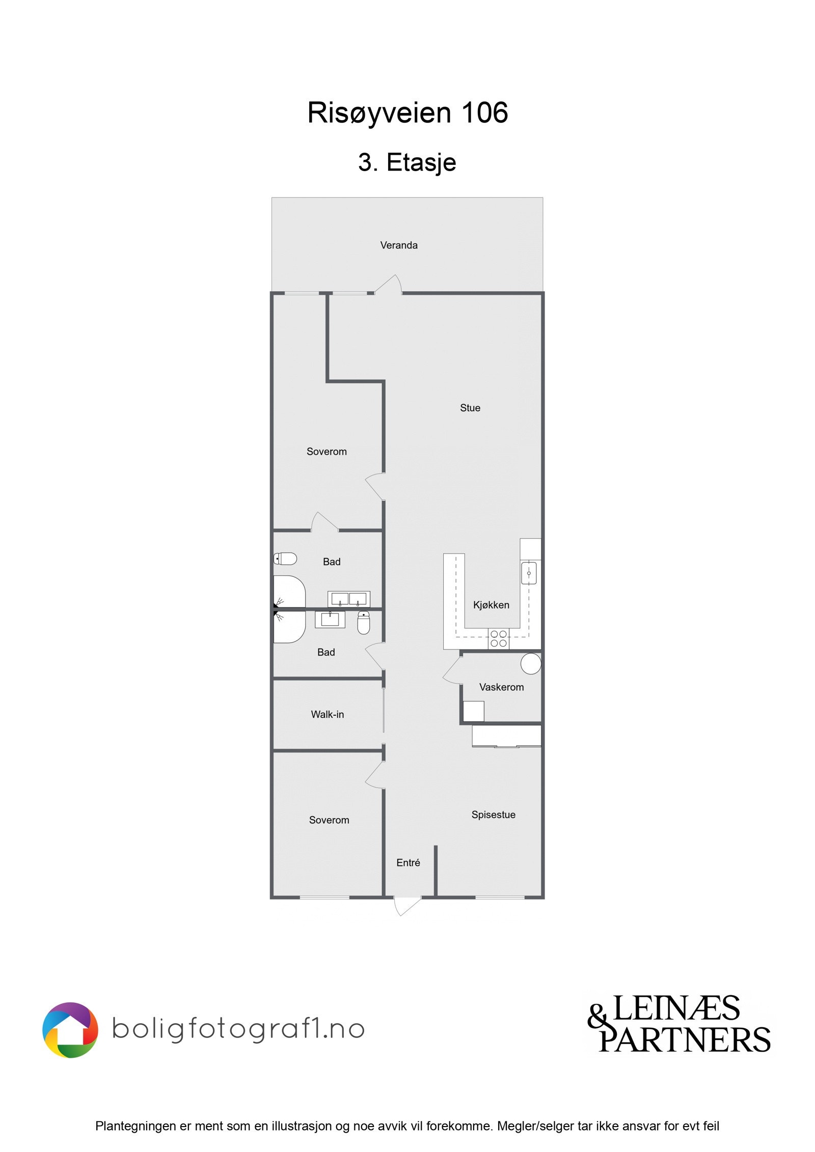 Plantegning Galleribilde