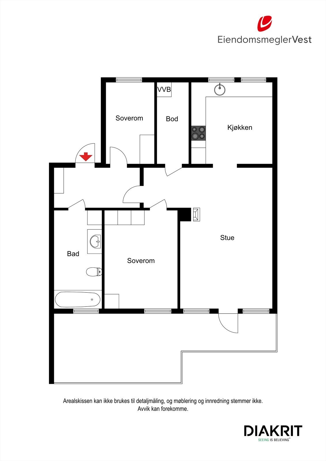 Plantegning. Galleribilde