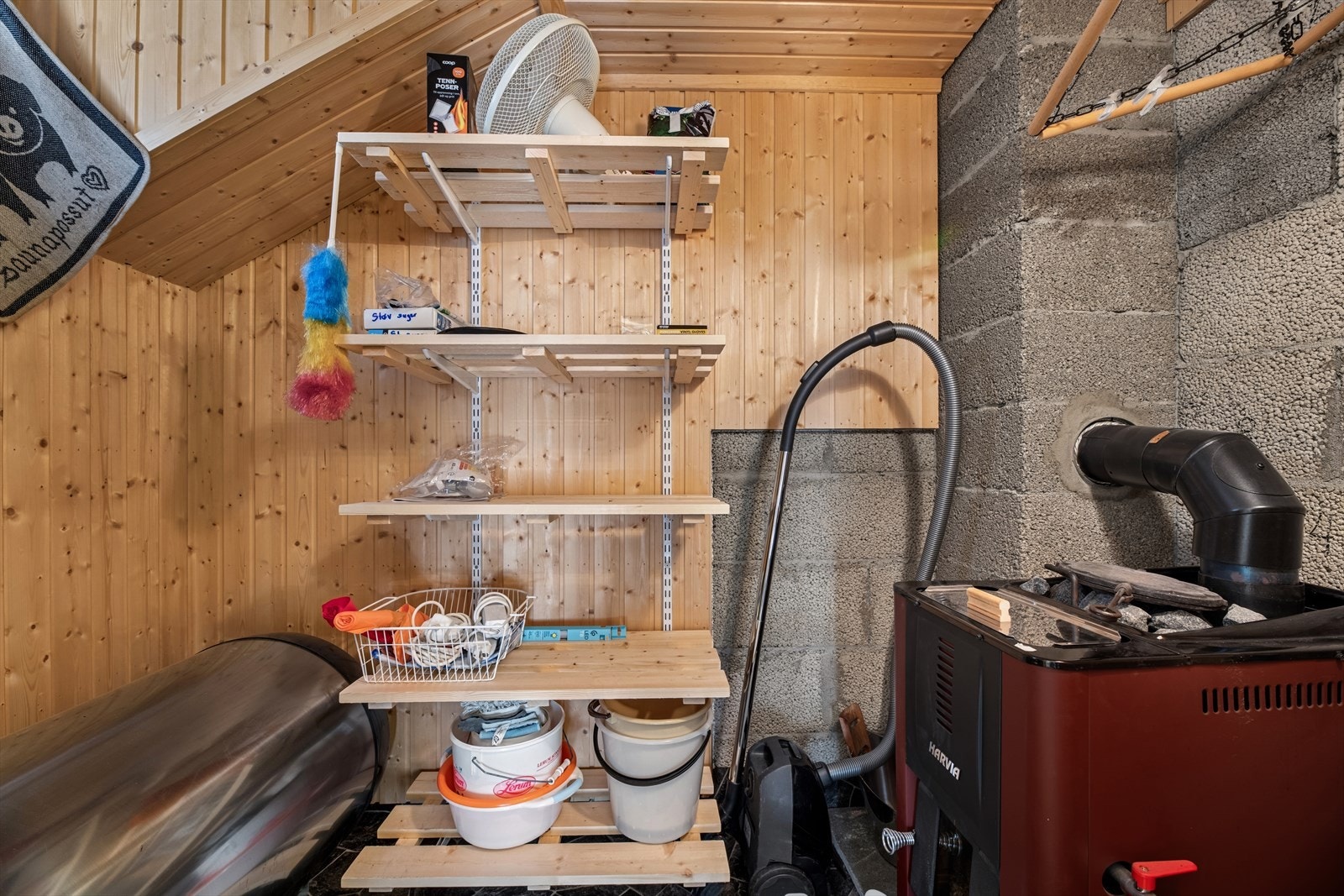 Badstuen er i dag benyttet som bod. Galleribilde