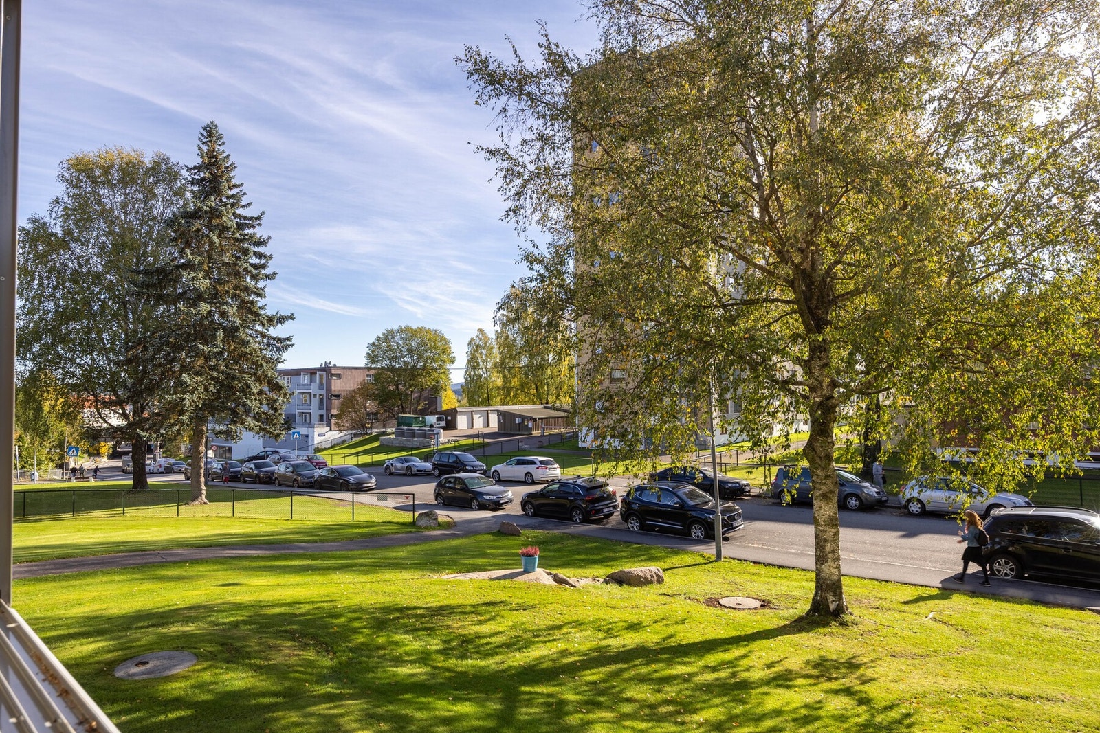 Borettslagets fellesområder er pent opparbeidet. Galleribilde