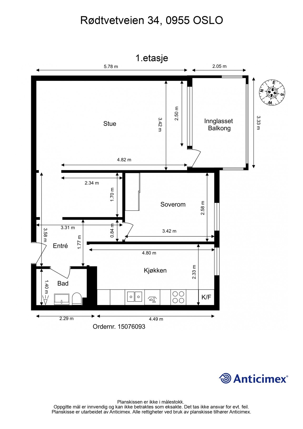 Plantegning. Galleribilde