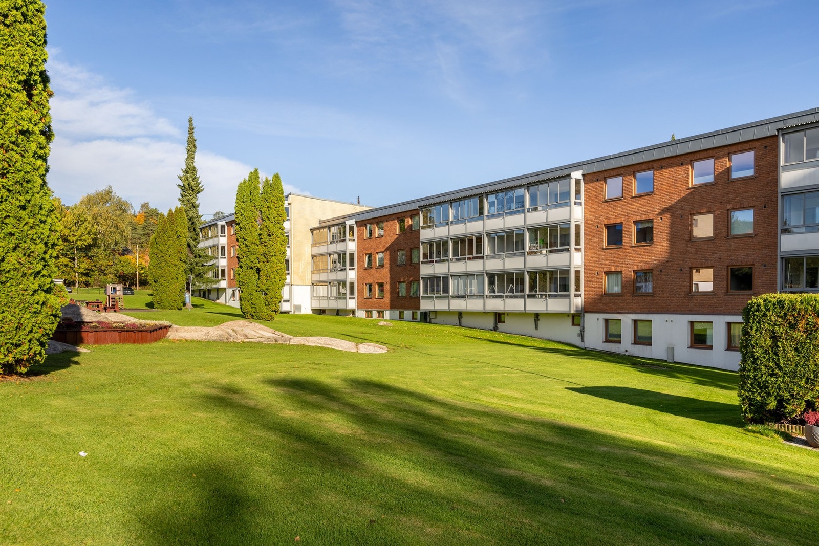 Grønne flotte områder. Galleribilde