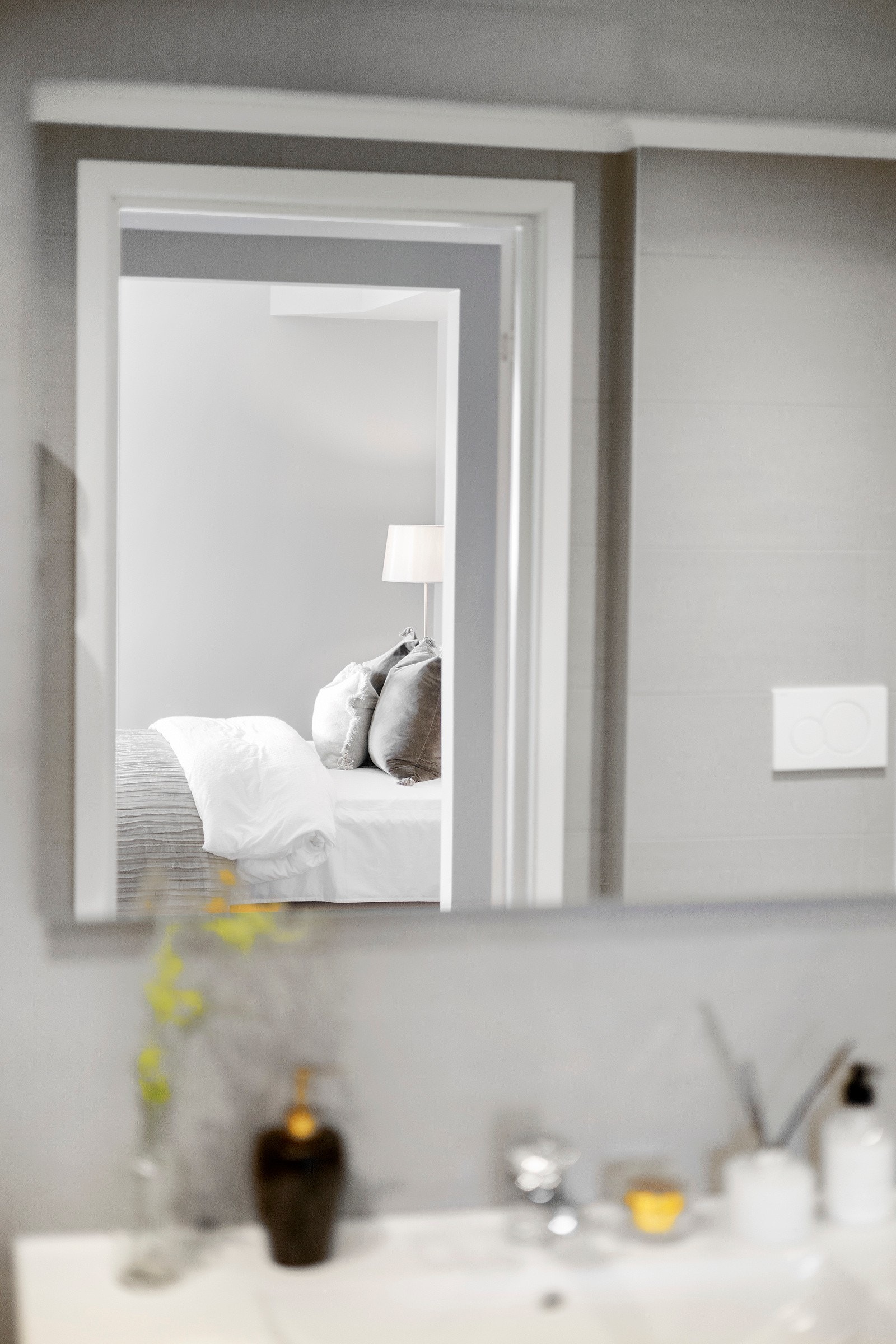 Hovedsoverom har walk in-closet og ensuite-bad. Galleribilde