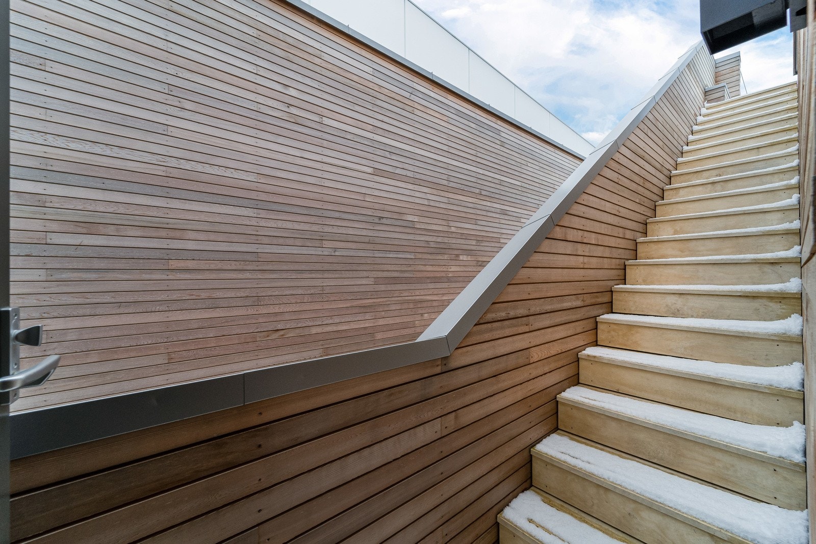 Trapp opp takterrassen Galleribilde
