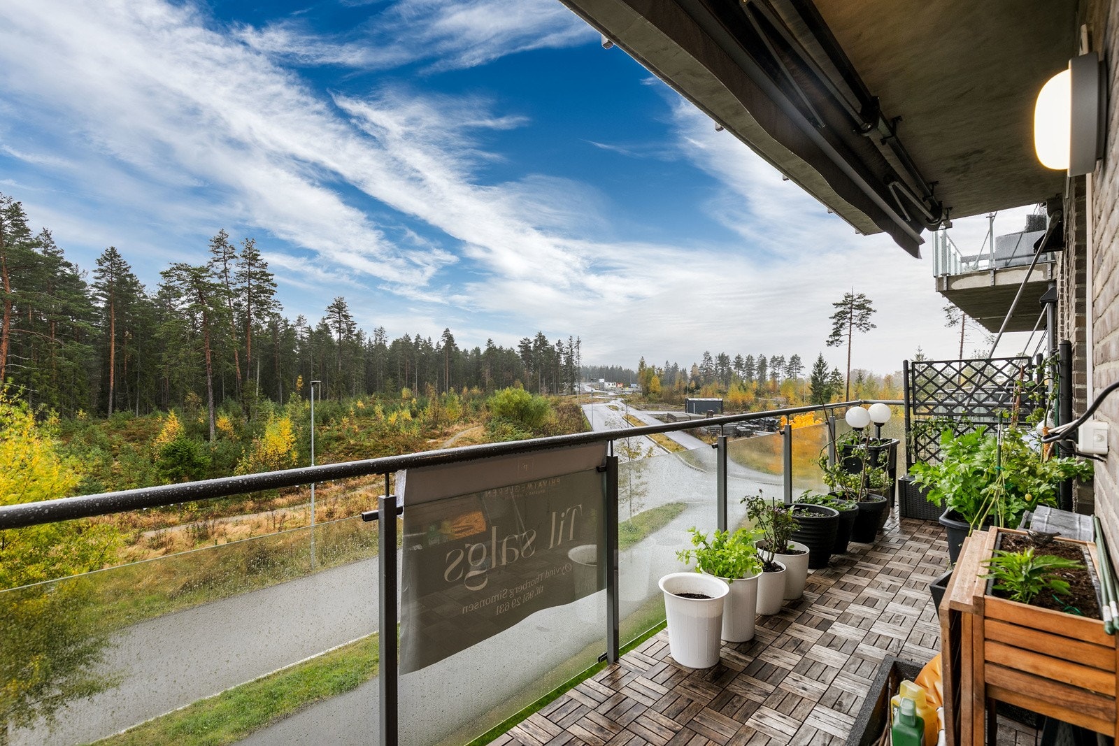 God plass til utemøbler etter ønske. Galleribilde