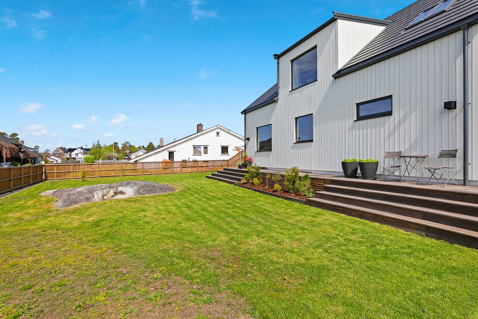 Meget gode solforhold med sol fra morgen til kveld Galleribilde