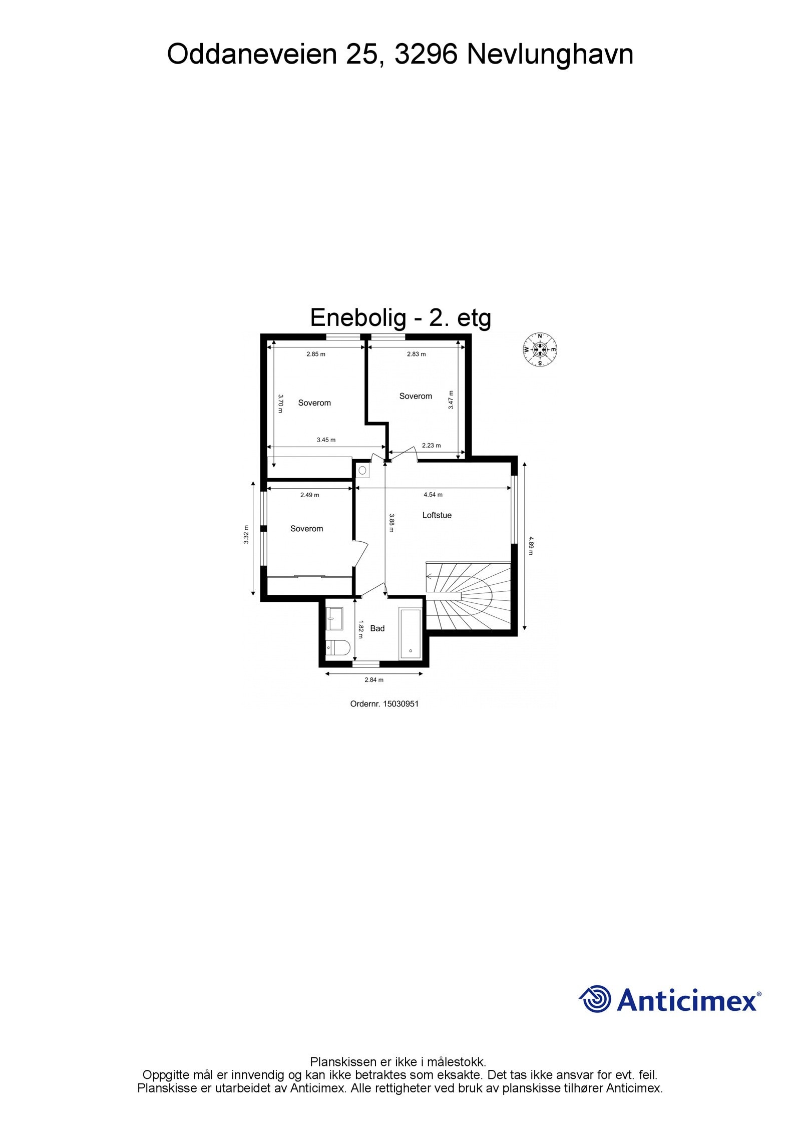 Plantegning 2.etasje. Galleribilde