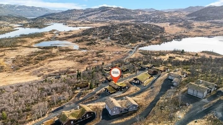 Ypperlig beliggenhet, utsikt til Bossnuten og Vierli Galleribilde