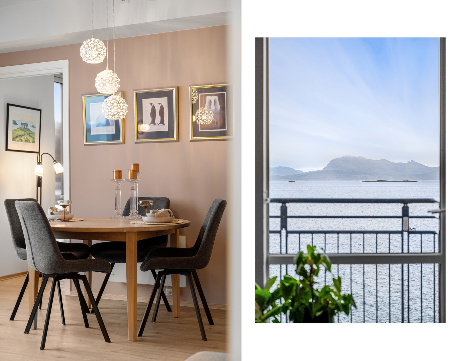 Legg merke til sjøutsikten fra stua! Galleribilde
