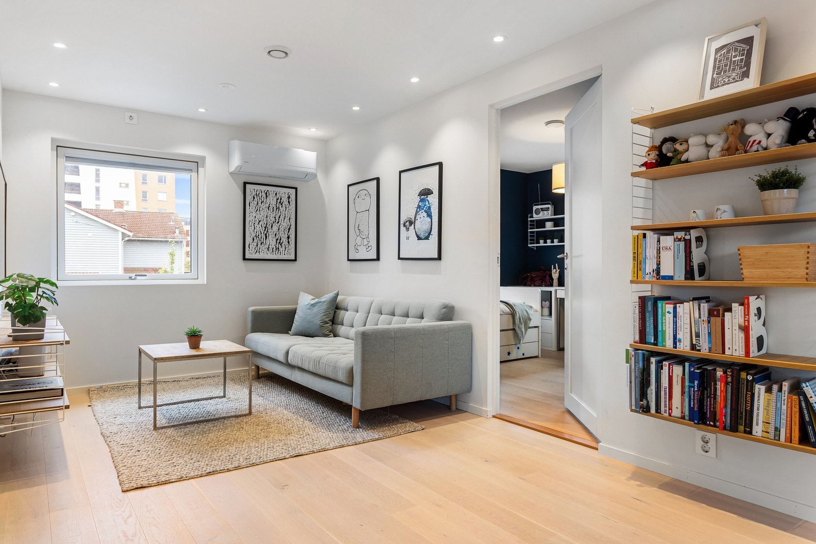 Dette er et rom med mange bruksområder og muligheter. Galleribilde