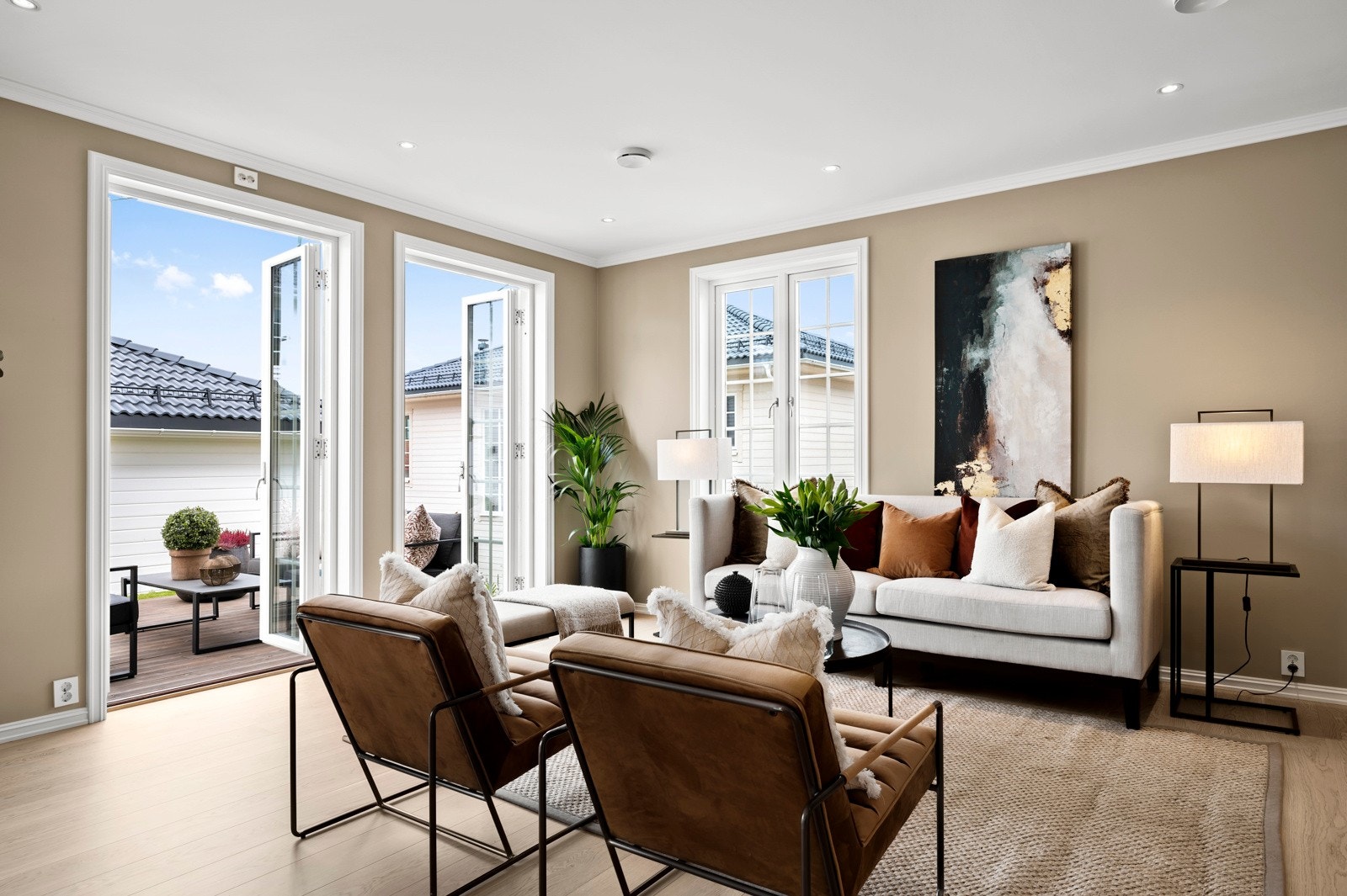 Illustrasjonsbilde - tatt i lignende bolig tidligere oppført av Riis Bygg AS. Galleribilde