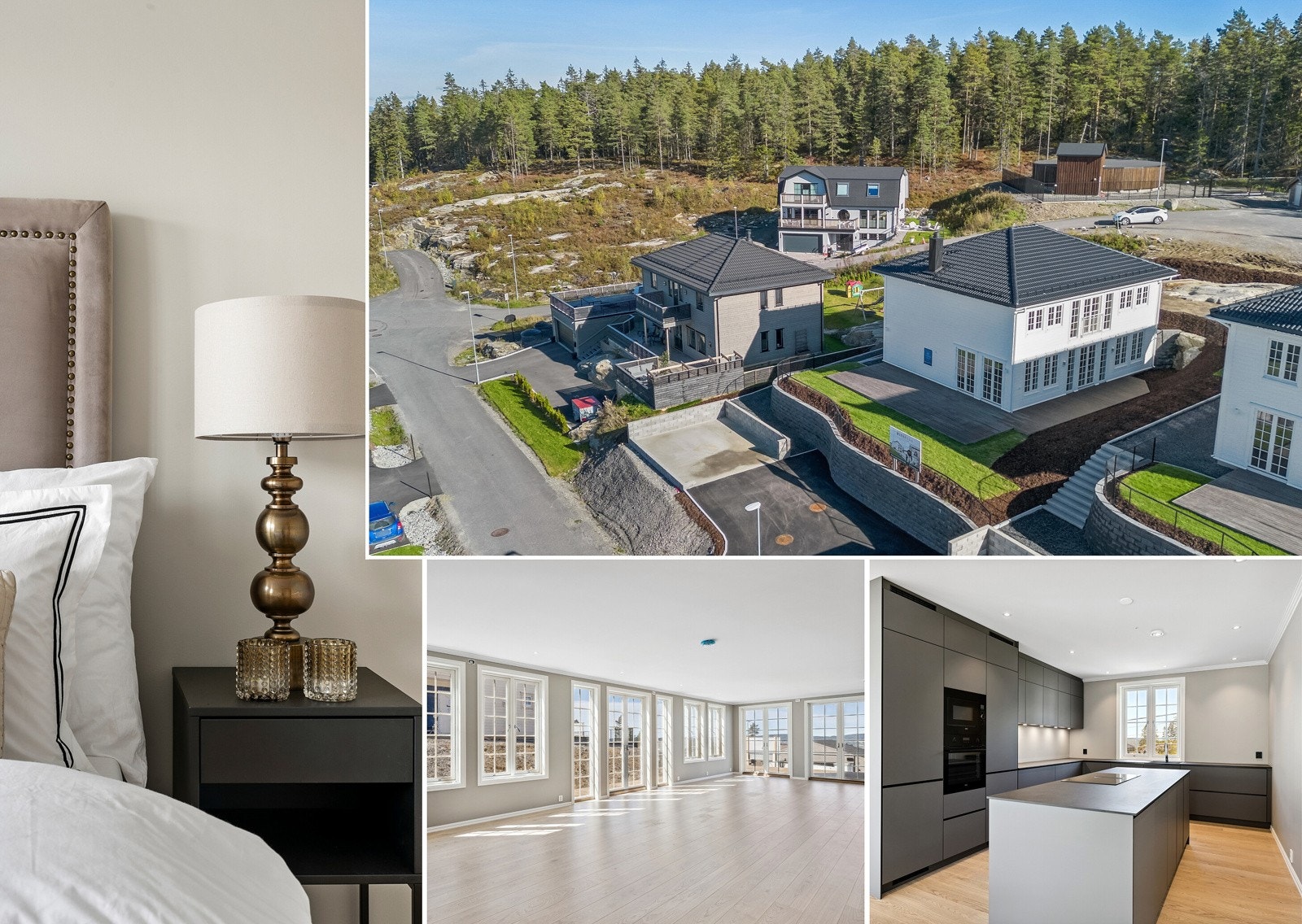 Nyoppført og helt ferdigstillet enebolig fra Riis Bygg AS, øverst på Løkenåsen II med svært gode sol og utsiktsforhold. Ta kontakt for avtale om visning. Galleribilde