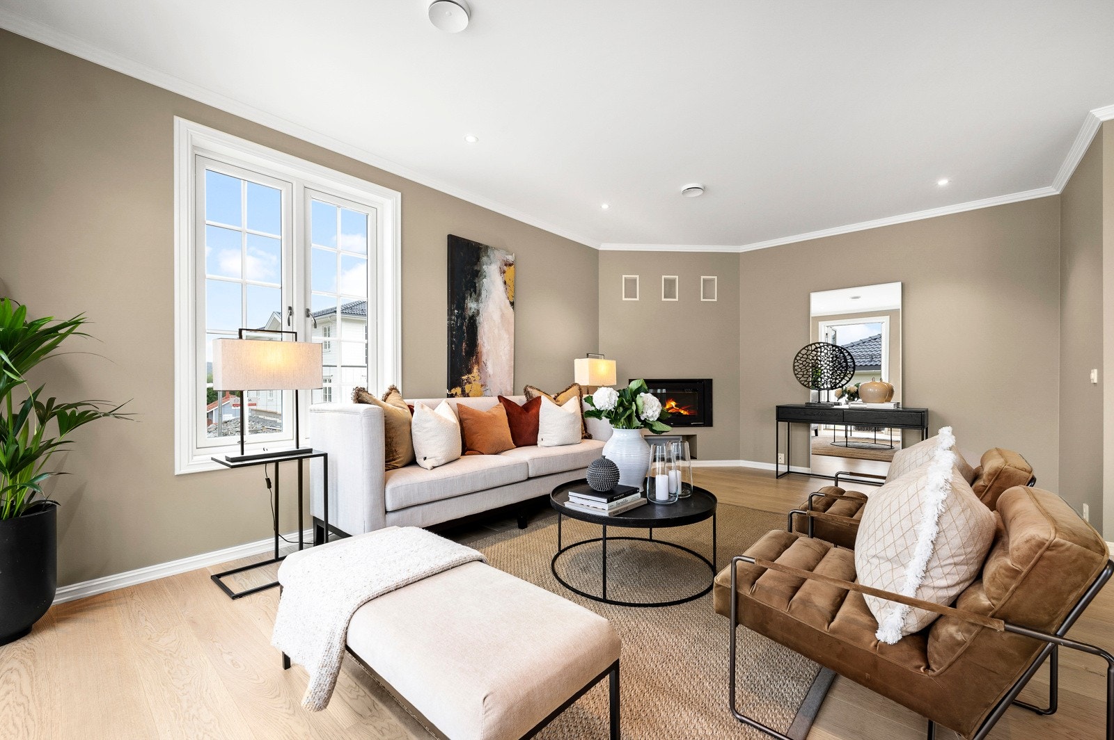 Illustrasjonsbilde - tatt i lignende bolig tidligere oppført av Riis Bygg AS. Galleribilde