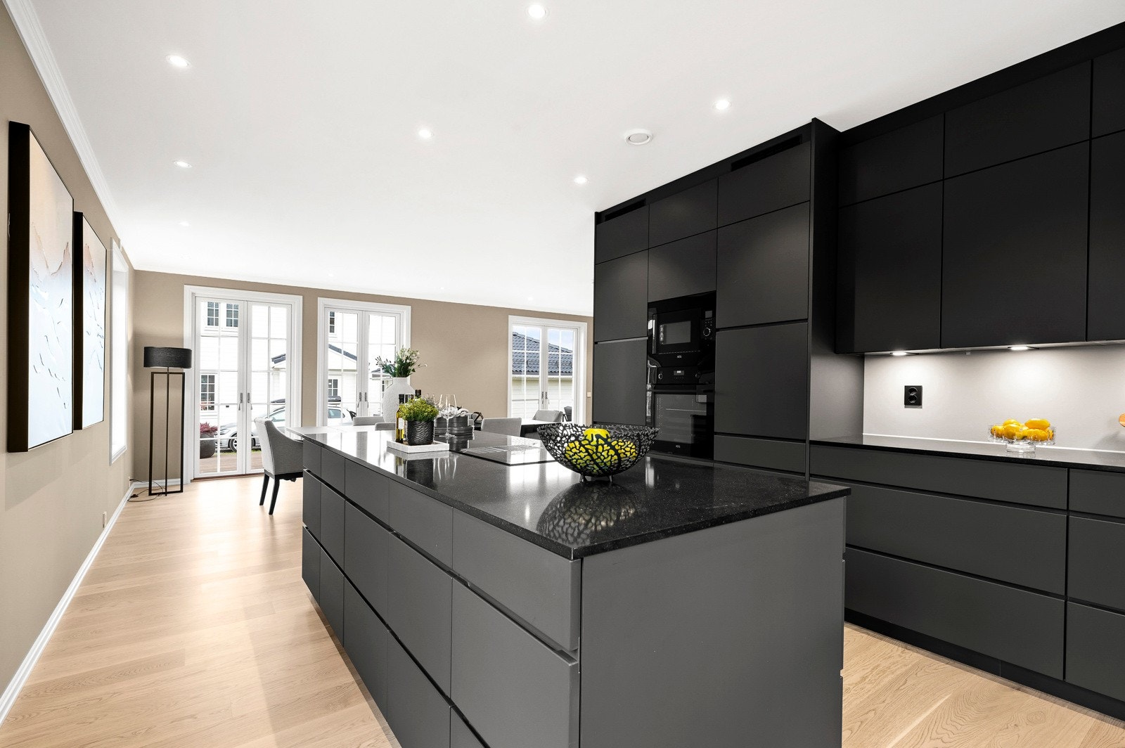 Illustrasjonsbilde - tatt i lignende bolig tidligere oppført av Riis Bygg AS. Galleribilde