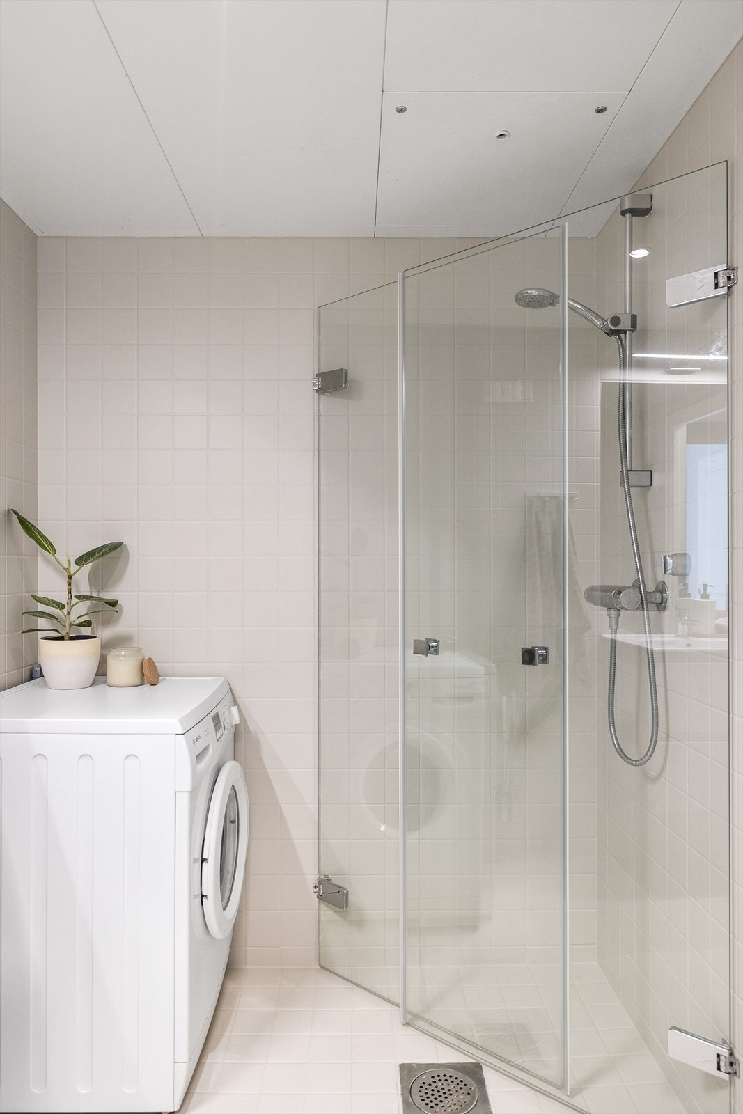 Tilrettelagt opplegg for vaskemaskin. Galleribilde